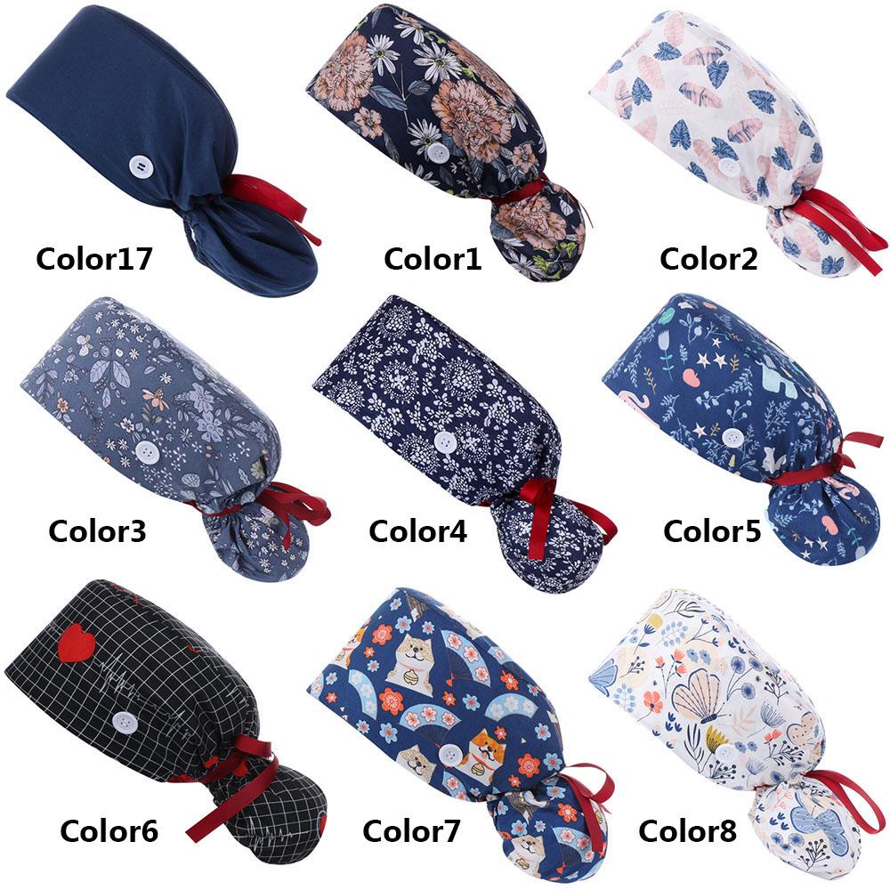 1 Mũ Cotton Cột Tóc Đuôi Ngựa Có Thể Điều Chỉnh Kích Cỡ