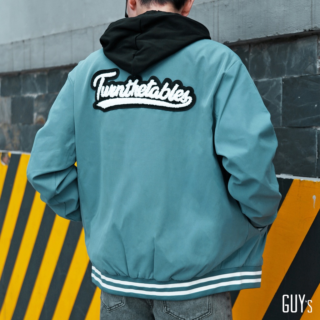 Áo khoác Lộn Cái Bàn unisex GUY's Closet, Varsity Jacket, Trẻ trung, Năng động, Nhiều màu