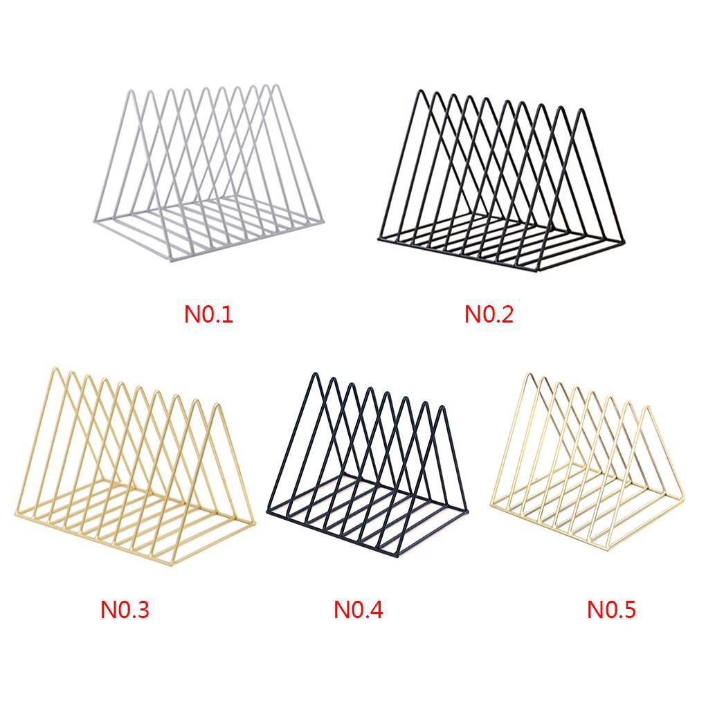 Kệ Sắt Trưng Bày Sách Để Bàn Trang Trí Tiện Lợi