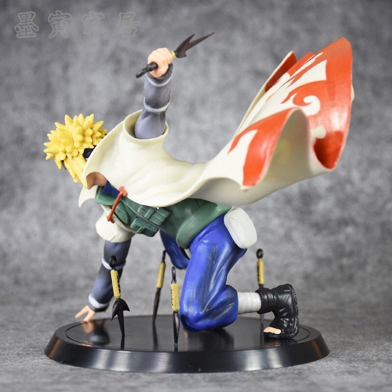 ✎Naruto anime làm bằng tay bốn thế hệ sóng gió cổng nước búp bê Jiraiya mô hình đồ chơi món quà hộp mù túi phước lành