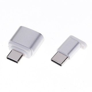 Đầu chuyển đổi từ cổng Micro USB sang USB-C Type-C + USB OTG