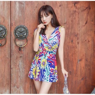 Đồ bơi bikini liền váy kín đáo