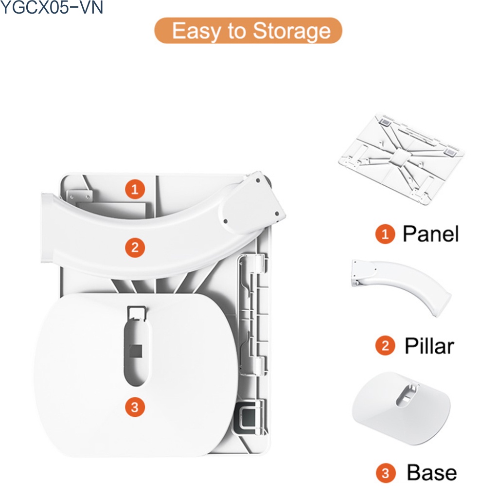 Giá Đỡ Laptop / Notebook Thiết Kế Gấp Gọn Tùy Chỉnh Tiện Dụng | BigBuy360 - bigbuy360.vn