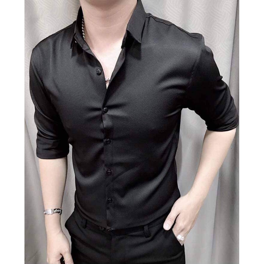 SƠ MI LỤA HÀN QUỐC NHIỀU MÀU | BigBuy360 - bigbuy360.vn