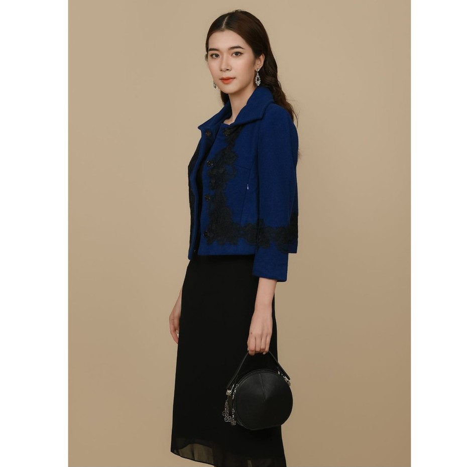 [Mã FAMALLT5 giảm 15% đơn 150k] Áo vest xanh ren thiết kế Elise | BigBuy360 - bigbuy360.vn