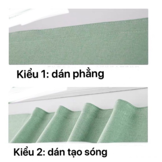 Rèm dán che cửa không cần thanh treo 1x2m,2x2m BST01