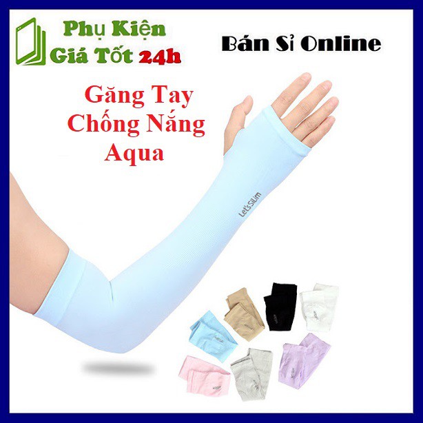 Găng Tay Chống Nắng Aqua - Bao Tay Chống Nắng Hàn Quốc