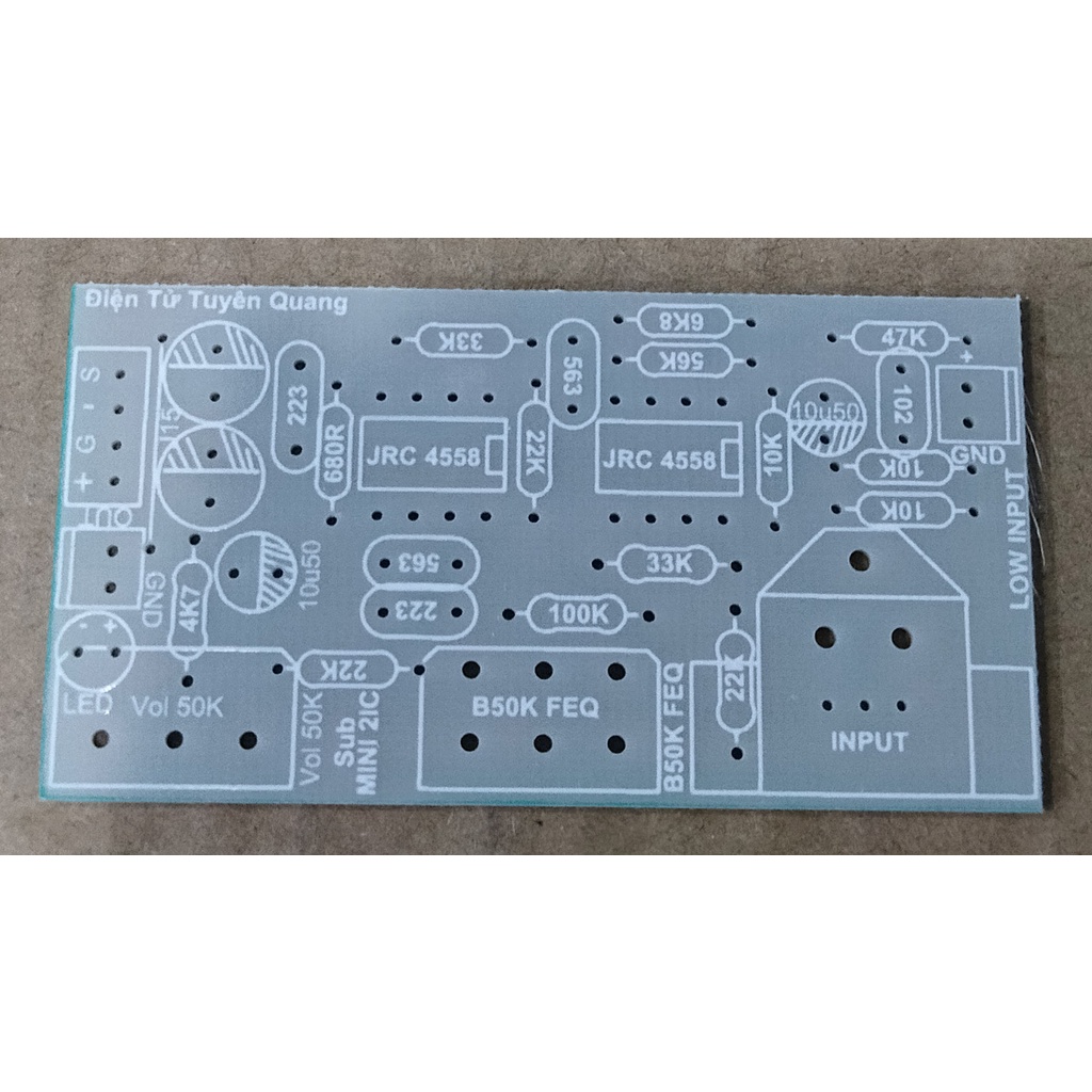 PCB Mạch Lọc Sub JBL Mini Bản Rút Gọn - 4 Cái