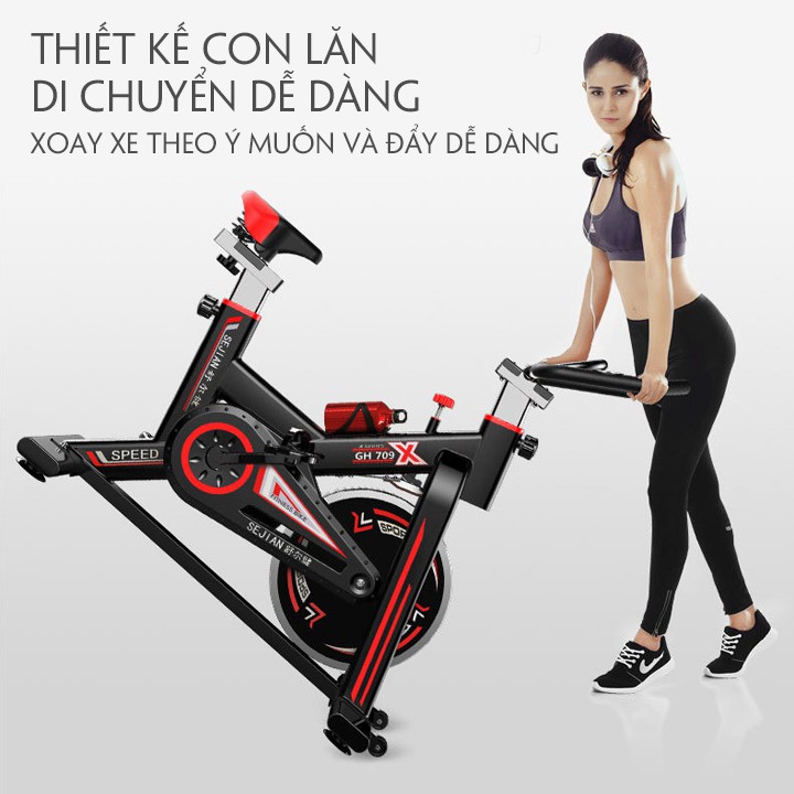 [ CAO CẤP ]Xe Đạp Thể Dục Tại Nhà - Xe Đạp Tập Gym Tại Nhà