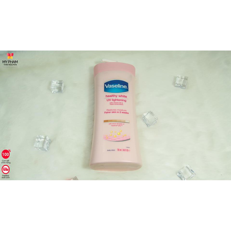 DƯỠNG THỂ VASELINE HEALTHY WHITE UV LIGHTENING