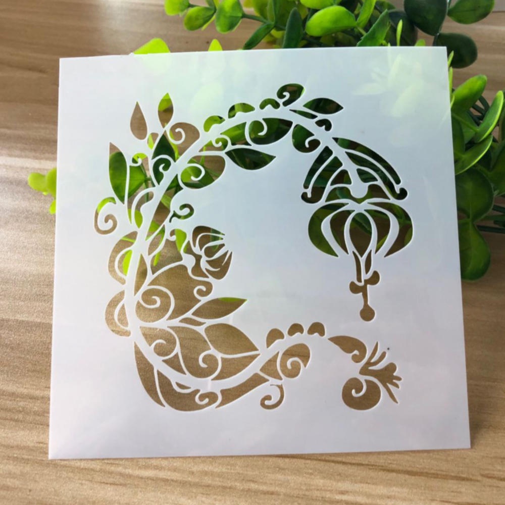 Khuôn Vẽ Hình Hoa Trái Tim Xinh Xắn Cho Bé