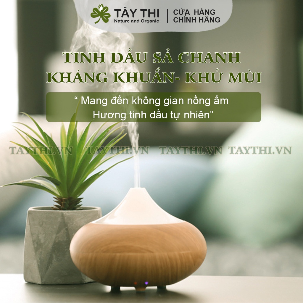 100 ml Tinh Dầu Thơm Phòng nguyên chất - Giúp thư giãn, sảng khoái - Kiểm định Quatest-  Mỹ Phẩm Tây Thi Nature-Organic