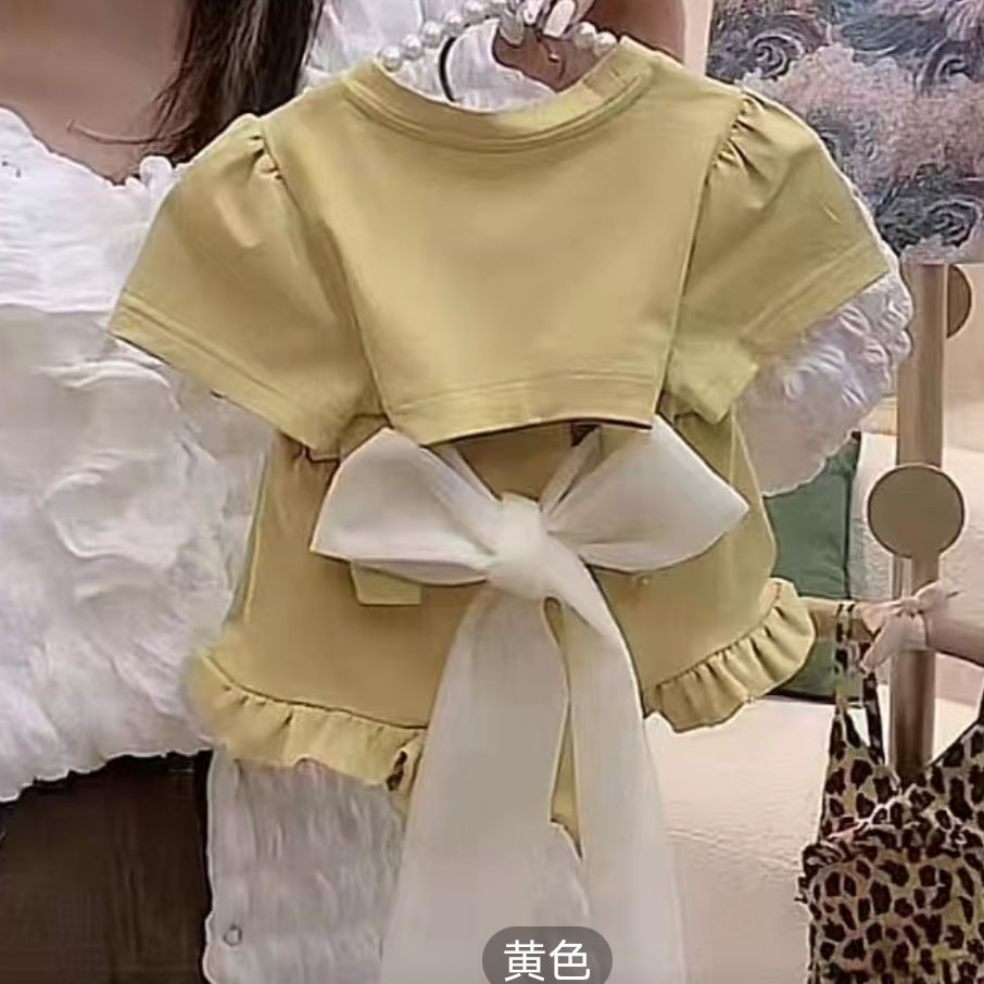 Hàng Mới Về Set Áo Thun + Quần Short 5 Món Thời Trang Mùa Hè Phong Cách Hàn Quốc Cho Bé Gái