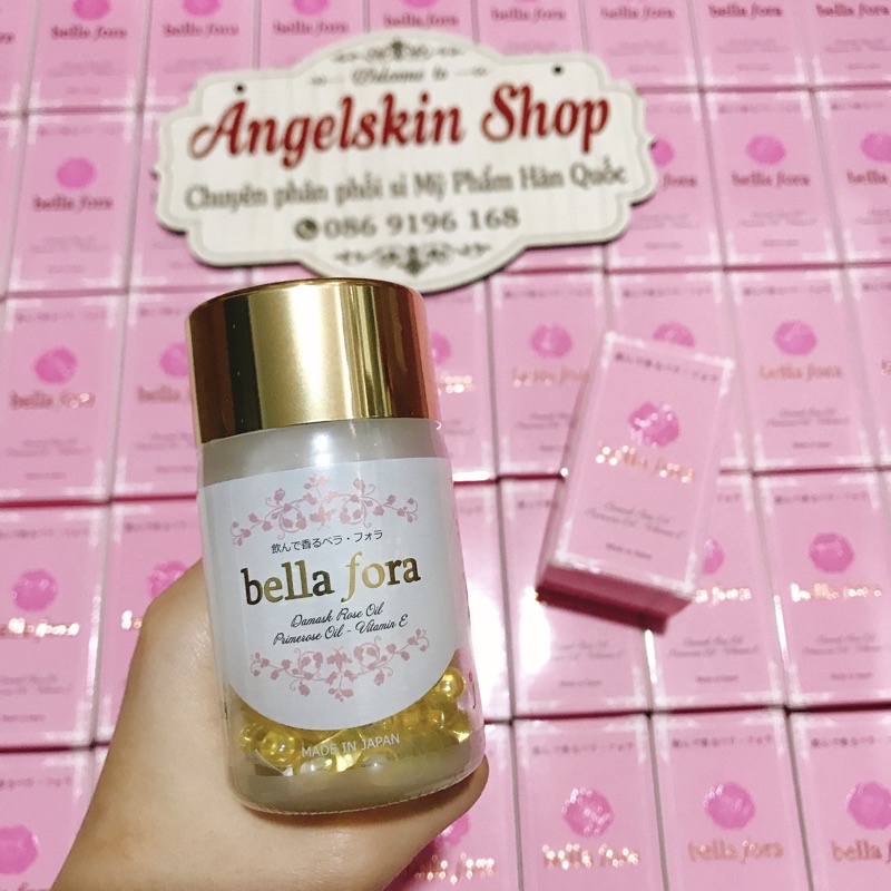 Viên uống tăng cường nội tiết toả hương tự thân Bella Fora 35 viên Japan