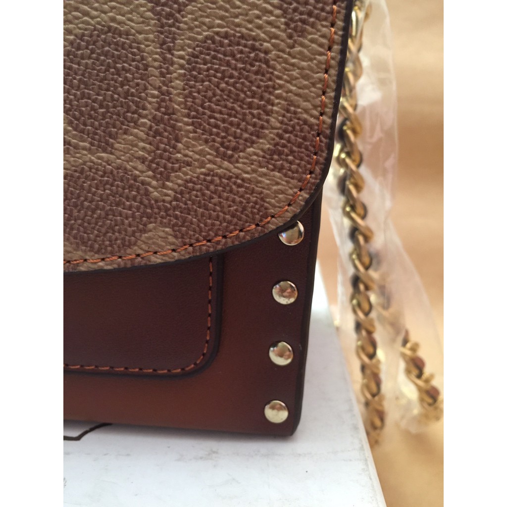 Túi mini da thật đeo chéo