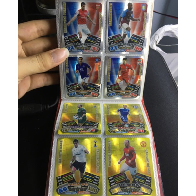 [HÀNG HIẾM] Album Poca Match Attax Mùa 2011/2012 cực kì mới kèm album