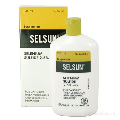 Dầu gội ṫrị ǥàu Selsun Selenium Sulfide 2.5%