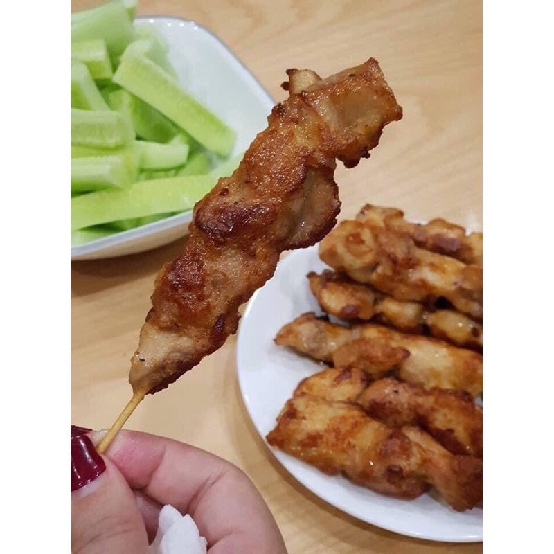 Thịt gà xiên que cp 500gr❤️GIÁ SỈ❤️ hàng chuẩn cty ngon sạch đảm bảo attp