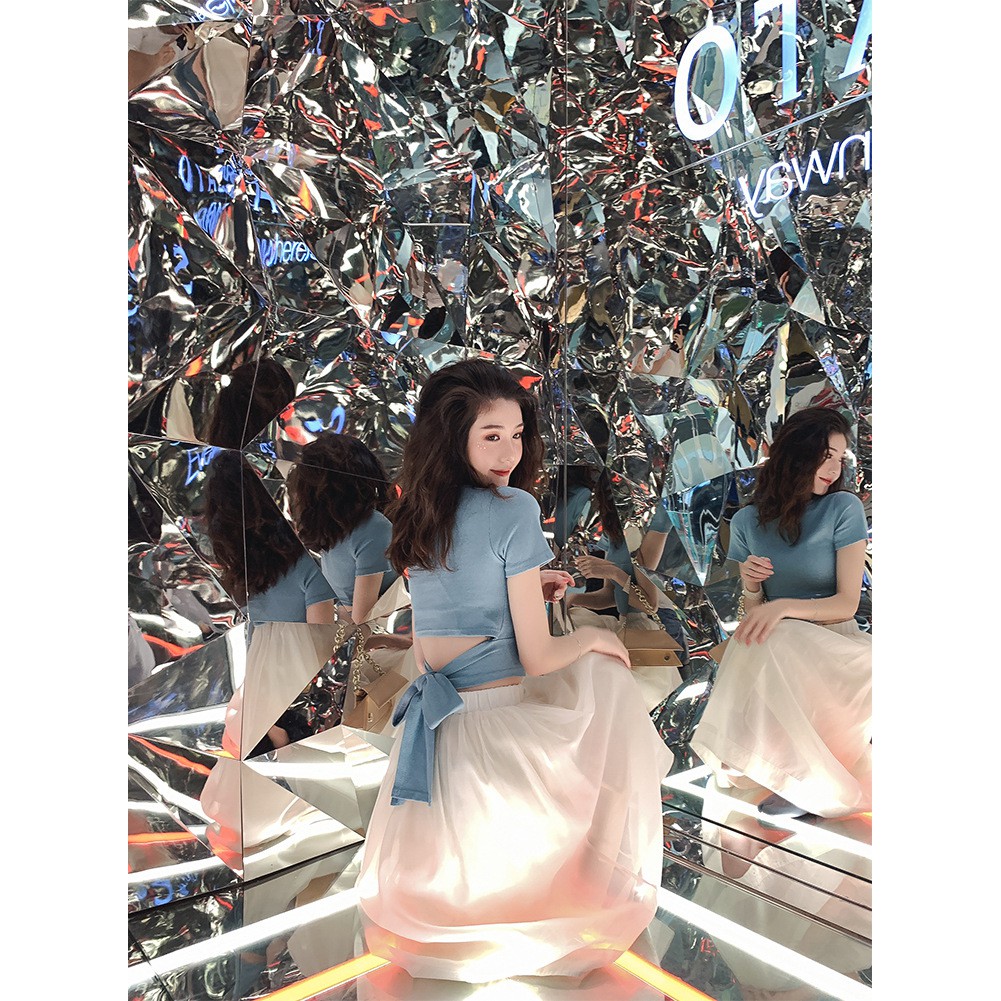 Set Váy Hai Món ⚡️ẢNH THẬT⚡️ Set Váy Cotton, Gồm Áo Và Chân Váy Xòe Cực Xinh | BigBuy360 - bigbuy360.vn