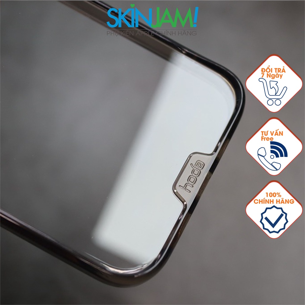 Ốp Lưng Crystal Pro HODA, Trắng Trong & Màu Khói iP 14Promax/ 14Plus/ 14Pro/ 13 Promax/ 13Pro/ 13 Chính Hãng HODA