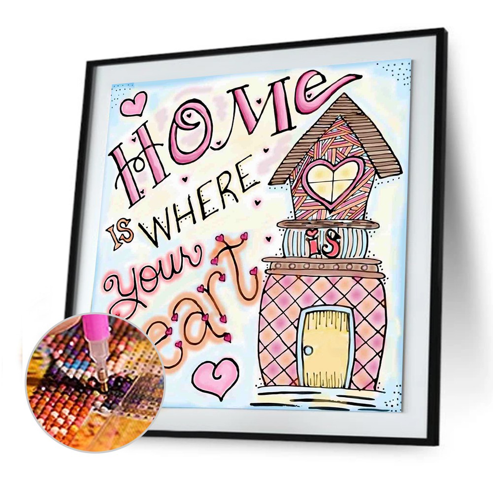 Bộ Tranh Đính Đá 5d Tự Làm Hình Đôi Môi Độc Đáo