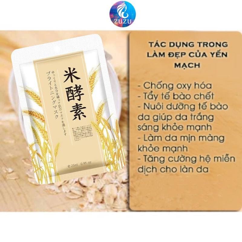 COMBO MẶT NẠ CHIẾT XUẤT thiên nhiên, MẶT NẠ xuất Nhật Hàn cấp ẩm làm trắng giảm mụn cho da WINKBEAUTY