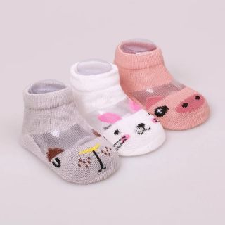 Sét 3 đôi tất lưới kính cho bé