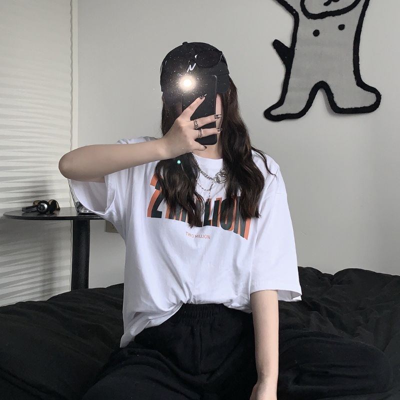 Áo thun tay lỡ unisex 2 Million