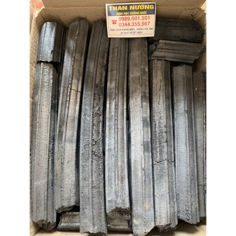 Thùng 10kg Than nướng không khói