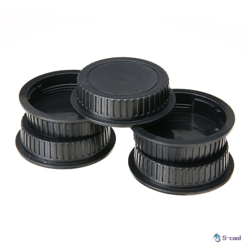 Set 5 nắp tròn cho ống kính sau camera Canon EF ES-S EOS | BigBuy360 - bigbuy360.vn