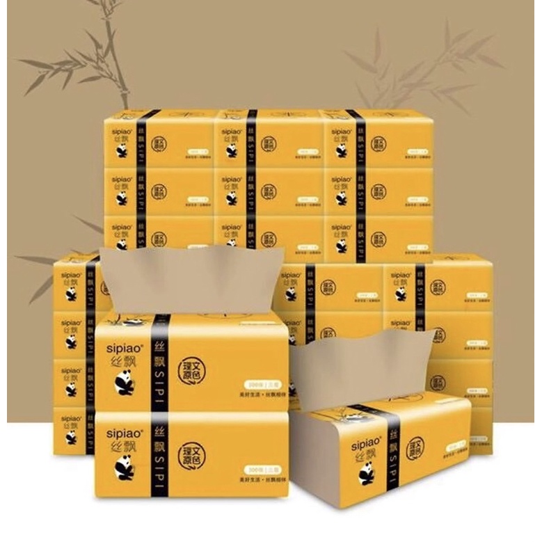 Giấy ăn gấu trúc SIPIAO siêu dai