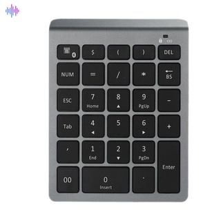 Bàn phím số không dây Bluetooth 28 phím cho laptop máy tính bảng Windows Android