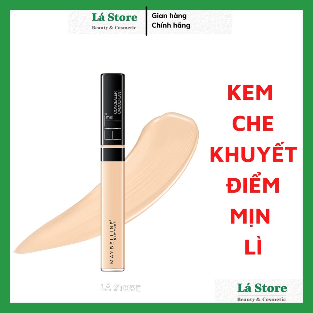 Kem Che Khuyết Điểm Fit Me Concealer Maybelline New York  Mịn Lì Tiệp Mọi Tông Da 6.8ml