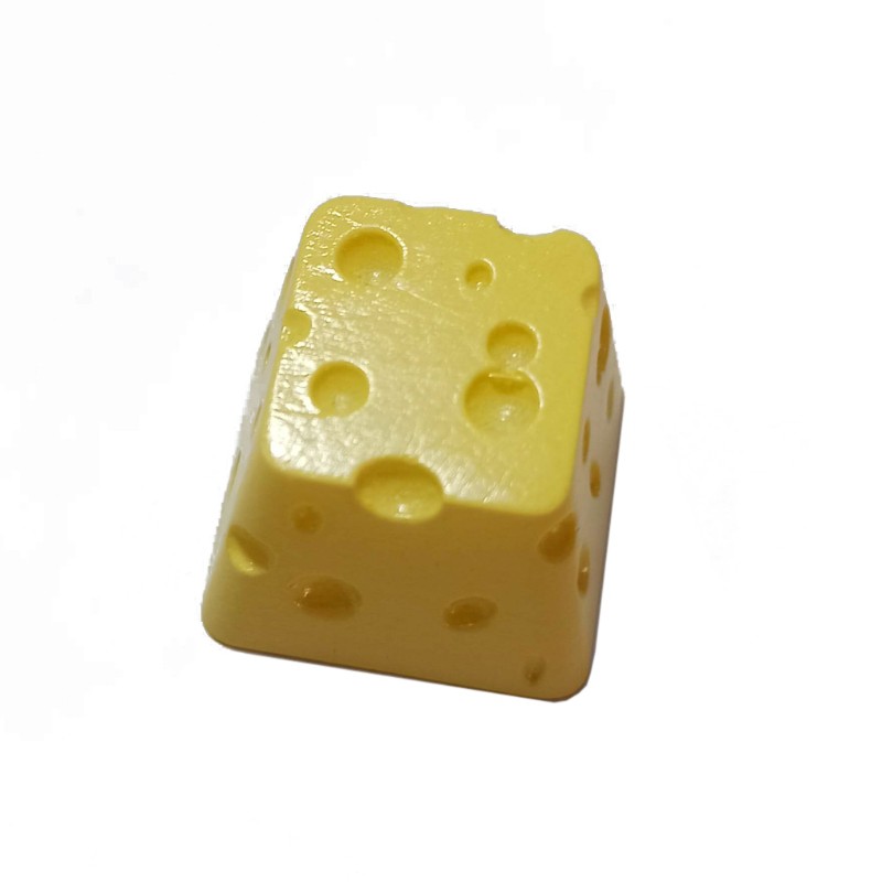 VIVI Cheese Cake KeyCaps Customized OEM R4 Profile Resin Keycap For Cherry Mx Switch