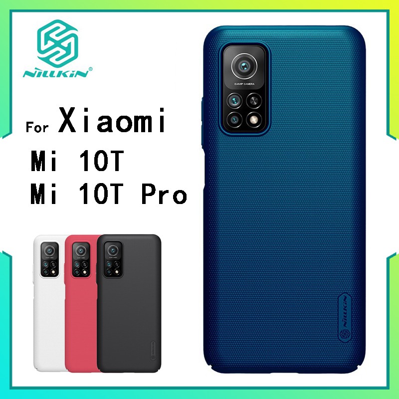 Ốp lưng Nillkin nhựa cứng lưng sần cho Xiaomi Mi 10t 5G , Mi 10t Pro 5g, Mi10t Pro , k30s  chống bám vân tay và bụi bẩn