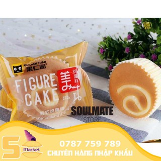 Bánh bông lan sốt bơ Figure Cake