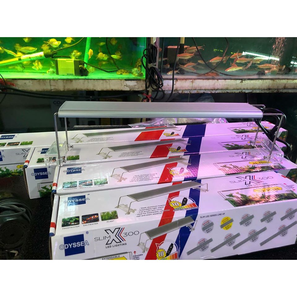 Đèn Thủy Sinh ODYSSEA SLIM X350 Ánh Sáng 10000K - Đèn Led Cho Bể Cá Cảnh, Bể Thủy Sinh