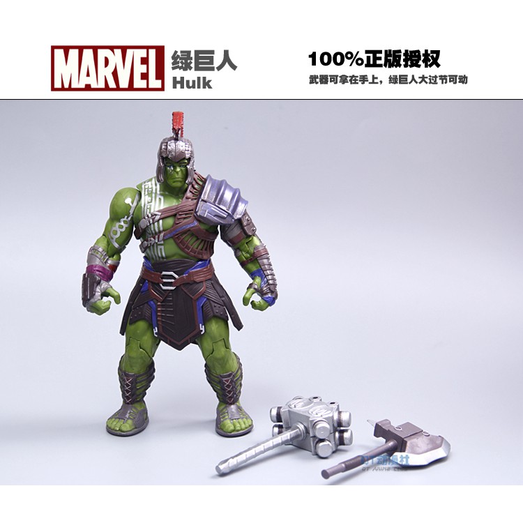 Mô hình HULK ZD Toys Thor 3 RAGNAROK tỉ lệ 1/12 Marvel