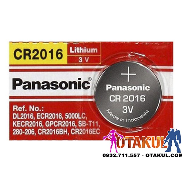 Pin Cr2016 Panas onic