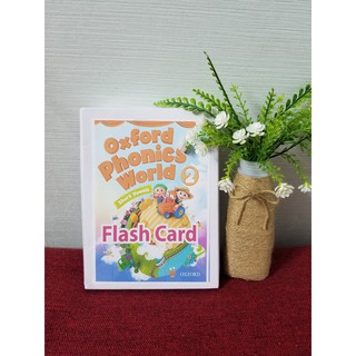 Flashcard Oxford Phonics World 2 💖FREESHIP💖 Bộ thẻ học tiếng anh Oxford Phonics World Level 2