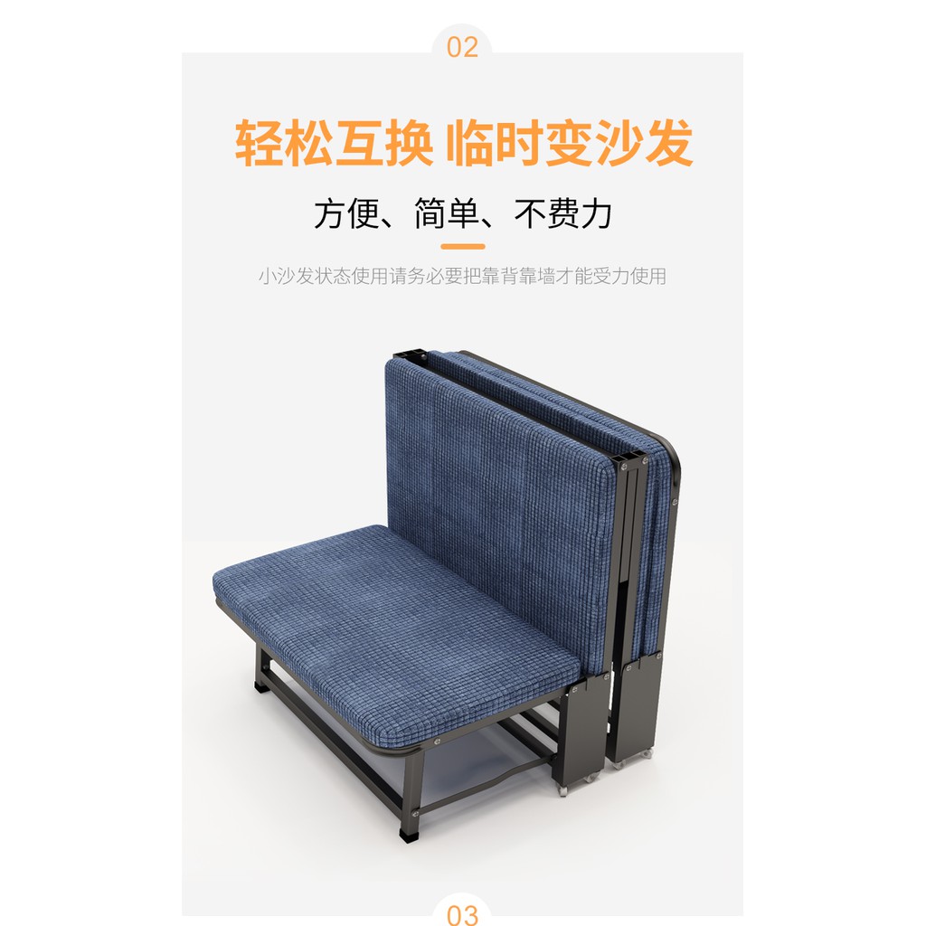 DT1940. Giường gấp cao cấp rộng 63cm đệm dầy êm ái hàng QCXK | BigBuy360 - bigbuy360.vn