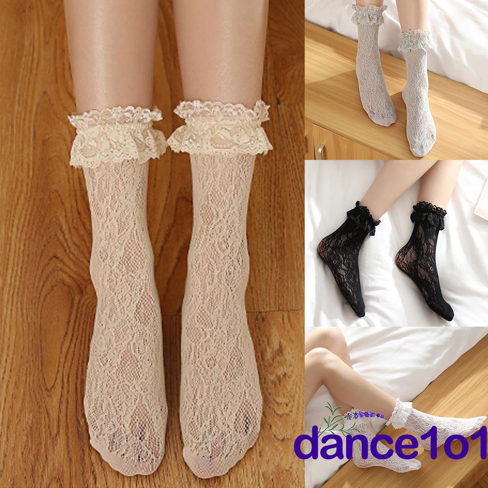 Vớ ren phong cách Lolita cho bé gái