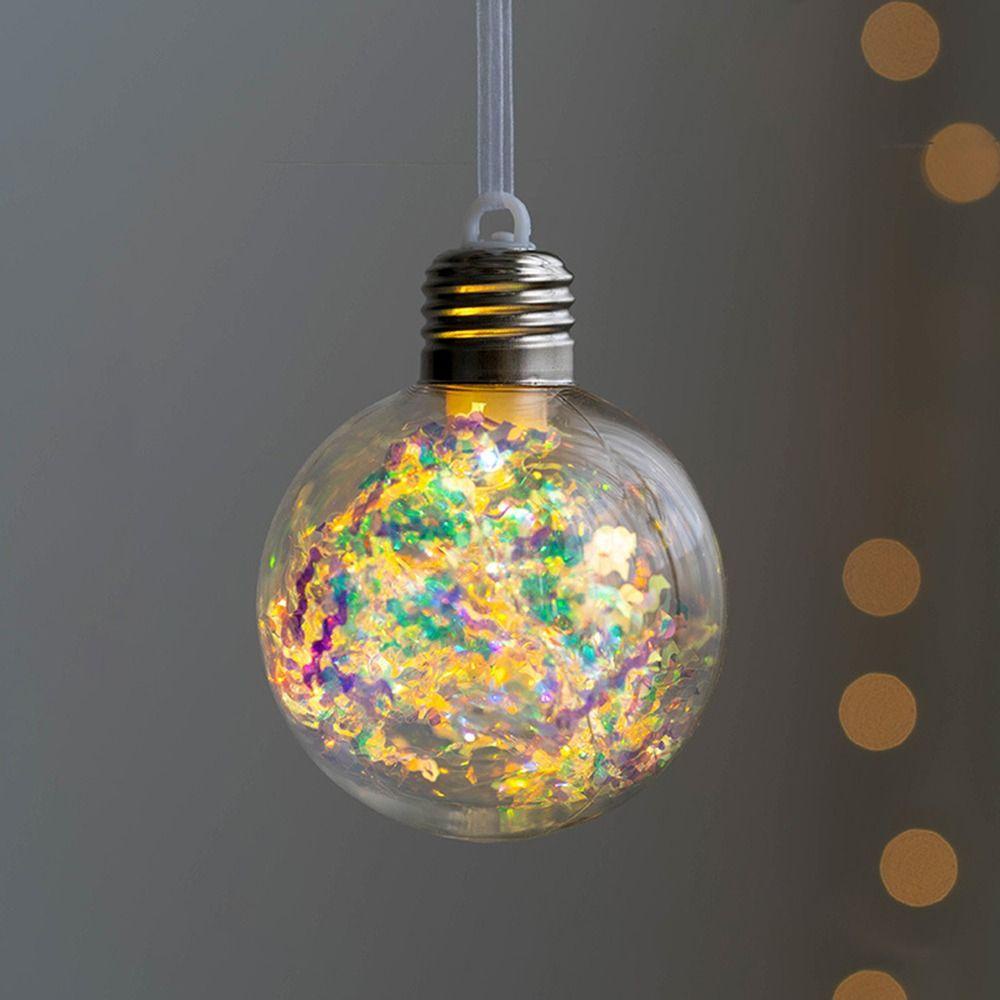 Đèn LED Hình Quả Bóng Trang Trí Giáng Sinh Năm Mới