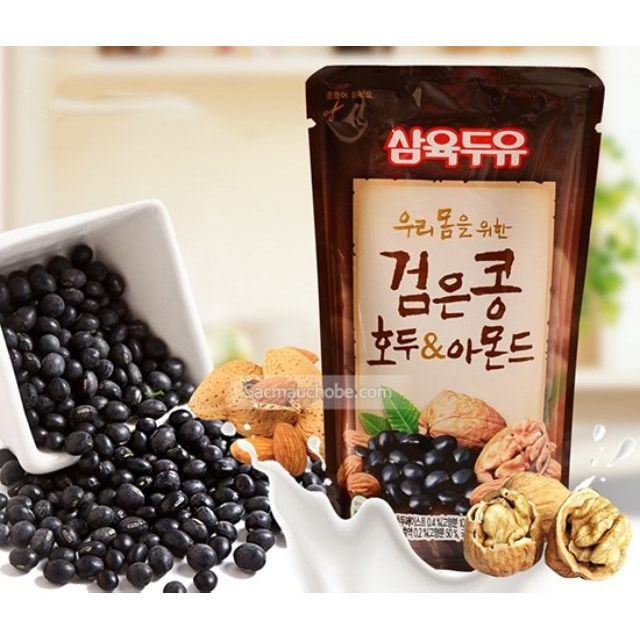 Sữa óc chó hạnh nhân Hàn Quốc bịch 195ml