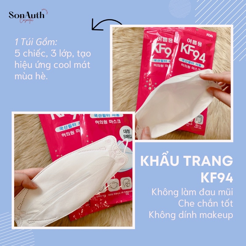 Khẩu trang KF94 Hàn quốc