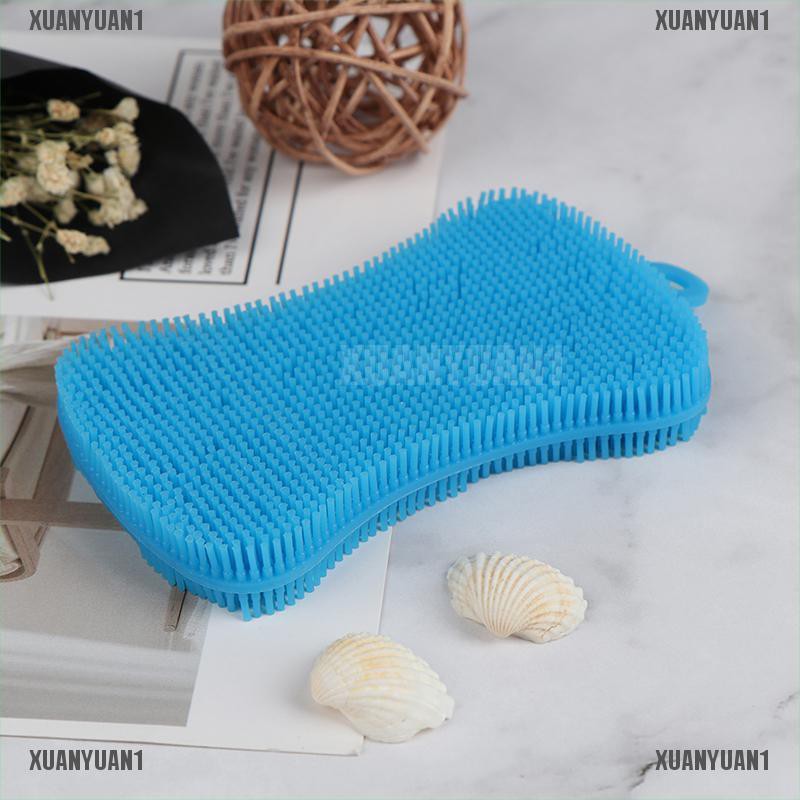 [XUANYUAN1] Miếng Rửa Chén / Chảo / Nồi Bằng Silicone Cho Nhà Bếp