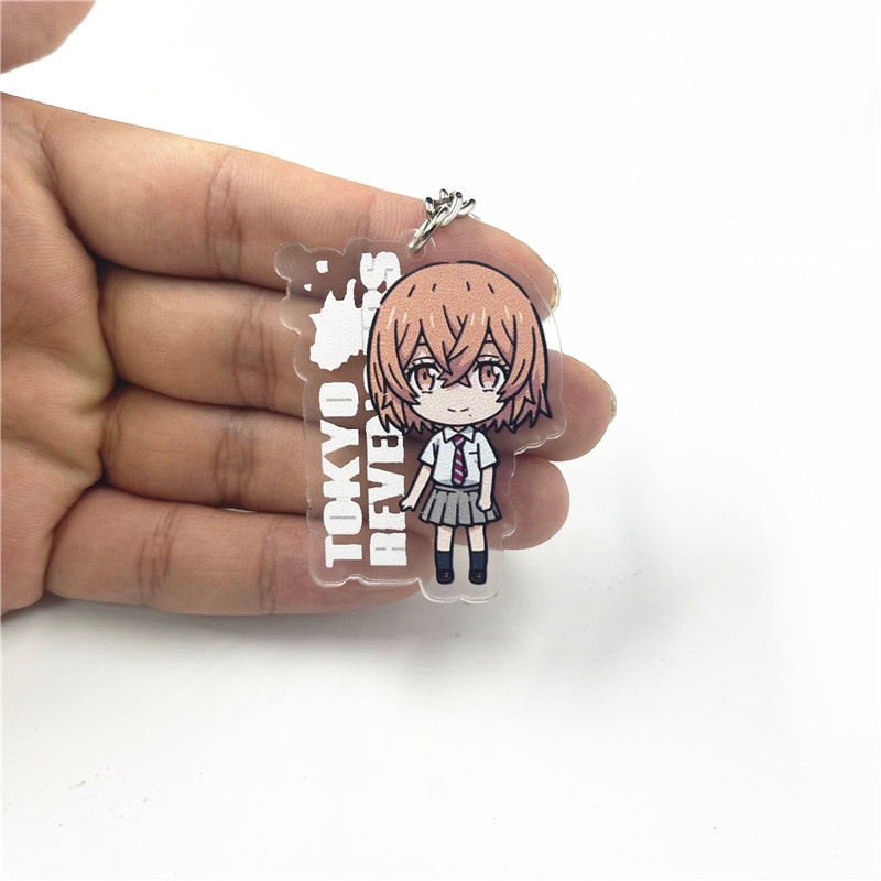 Móc Khóa Nhựa Acrylic Hai Mặt Họa Tiết Nhân Vật Sano Manjiro Trong Tokyo Ghoul