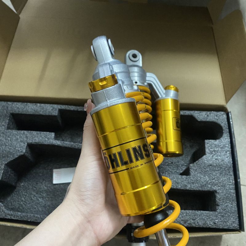 Phuộc nhún sau OHLINS bình dầu cho SH Việt nam