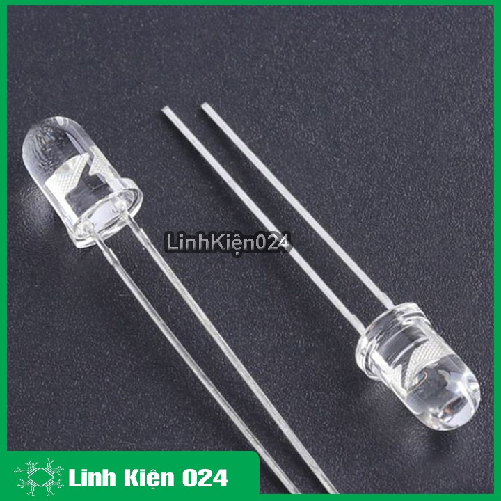 Bộ 20 Led Phát Hồng Ngoại Ø5mm 940nm ( Trắng )