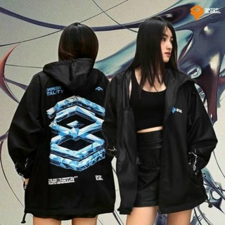 Áo khoác dù lửa form rộng unisex nam nữ💖freeship rẻ đẹp💖áo gió màu đen - khoác chống nắng couple cực ngầu jacket